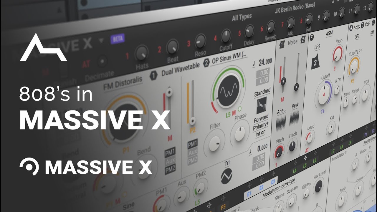 808 Sound Design in Massive X