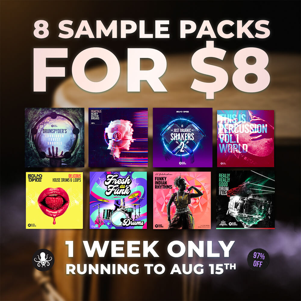 #808Day 8 Percussion Packs from 168一分钟极速赛车官网 for $8!