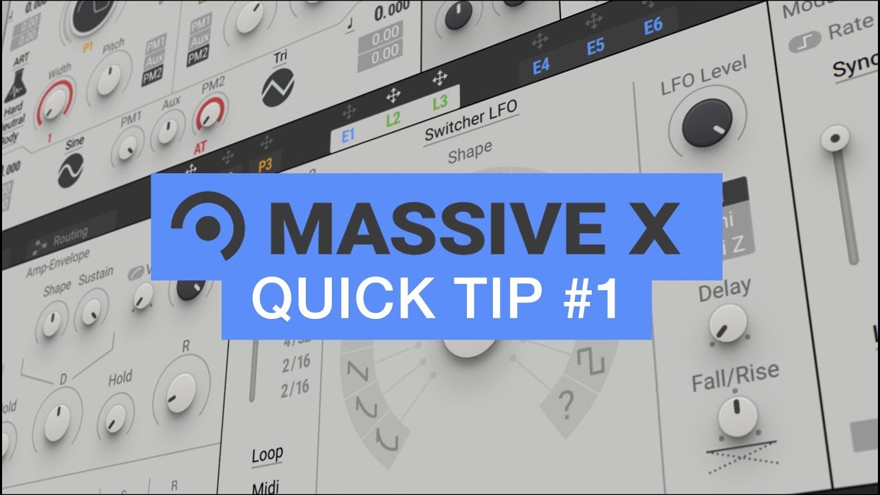 Massive X Quick Tip #1 - Menu's