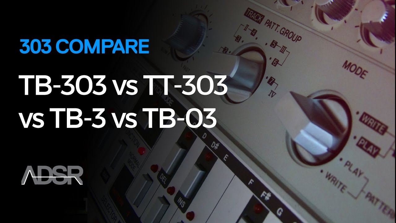 Roland TB-303 vs TT-303 vs TB-3 vs TB-03: A Comprehensive Comparison of a Classic
