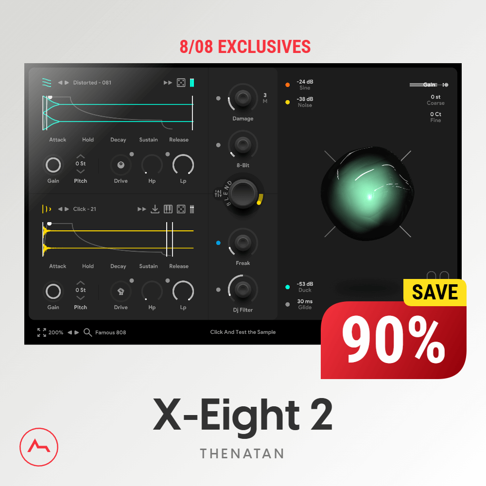 #808Day Bigger, Bolder Bass With X-EIGHT 2